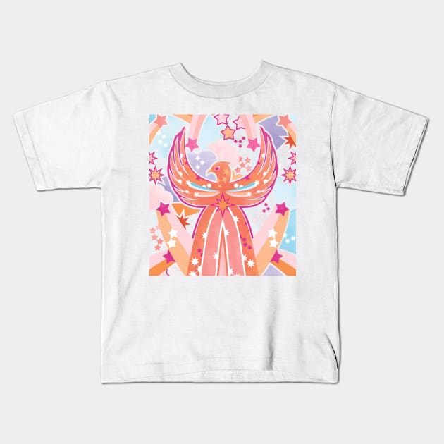 Phoenix Kids T-Shirt by CarlyWatts